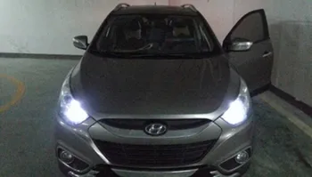 2 X T10 LED W5W Car LED Auto Lamp 12V Light bulbs with Projector Lens for hyundai ix35 i30 elantra ELANTRA Verna SANTA FE drl