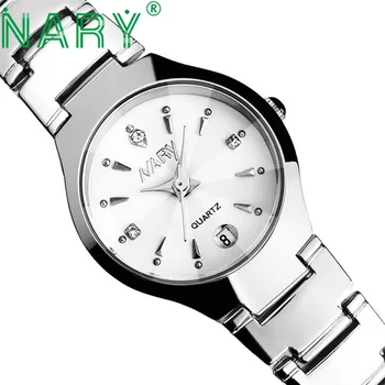 Fabulous Luxury Women Single Calendar Quartz Stainless Steel Date Wrist Watches women relogio feminino bayan kol saati Oct28