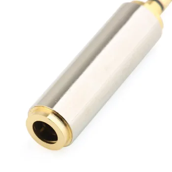 ICOCO 2.5mm Male to 3.5mm Female Stereo Audio Headphone Jack Adapter Converter Gold Plated Stereo Audio Video Adapter