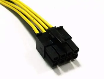 20pcs/lot From factory 60CM 18AWG CPU 8pin Power Adapter Cable 8 pin for Server extention cable