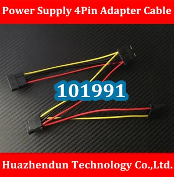 New Power Supply 4Pin IDE Adapter Cable 15CM 18AWG DIY 1/3 Splitter Power Cable