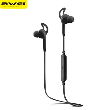 Awei A610BL Wireless Bluetooth Earphones Sports Earphone Stereo Music Headset Handsfree with Microphone for iPhone Samsung