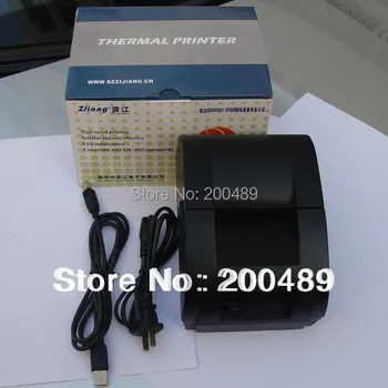 High speed black USB Port 58mm thermal Receipt printer POS printer low noise mini printer ,printer thermal 5890K