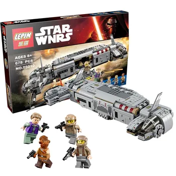 LEPIN 05010 Star Wars The Force Awakens Resistance Army Cavalry Transport figures Building Blocks Brick Toy