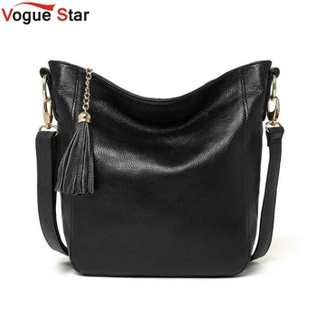 Vogue Star leather handbags fashion shoulder bag genuine leather cross body bags brand women messenger bags LA364