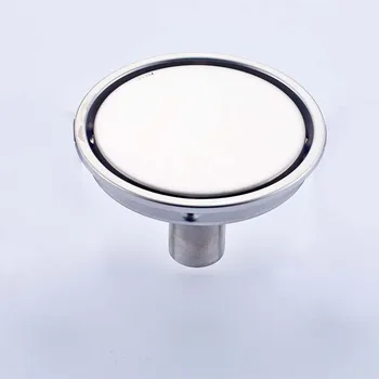 304 Stainless Steel Invisible 15cm Shower Floor Drain Wetroom Grate Waste Drain Round Shape