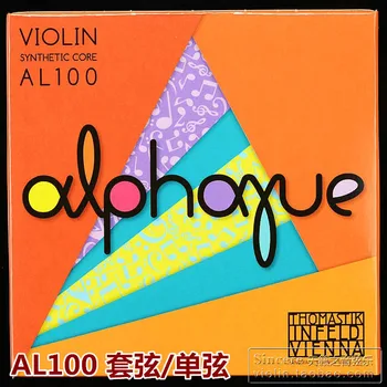 Thomastik Alphayue Al100 Medium Violin Strings 4/4 Strings Full Set G D A E Strings