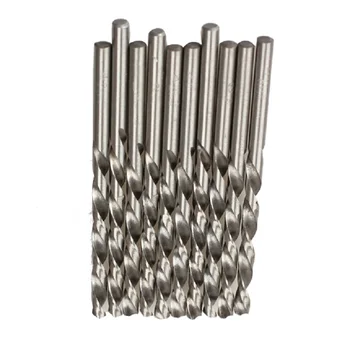 10PCS 4mm Micro HSS Twist Drilling Auger bit for Electrical Drill New For Wood, Aluminum, Plastic