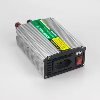 300W Car Power Inverter Converter DC 24V Modified Sine Wave Power Solar inverters to AC 110V or 220V off grid tie solar system