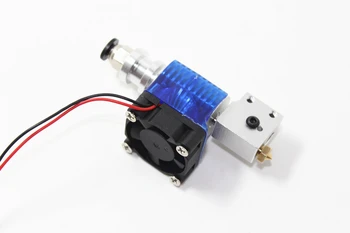 3D volcano kit- J-head Hotend with Single Cooling Fan of blue for 1.75mm Universal Extruder 0.4mm/0.6mm/0.8/1.0/1.2mm Nozzle