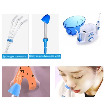 New Dental Floss Water Oral Flosser Home Pack Dental Irrigator Oral Teeth Cleaning Water 7 Pcs Tips, 600ml Water Tank