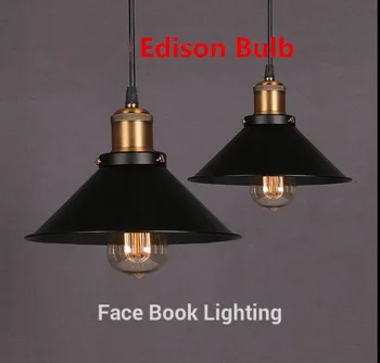 American Country Vintage Industrial Pendant Lights Nordico New Light RH LOFT Kronleuchter Edison E27 Pendant Lamp Fixtures Bar