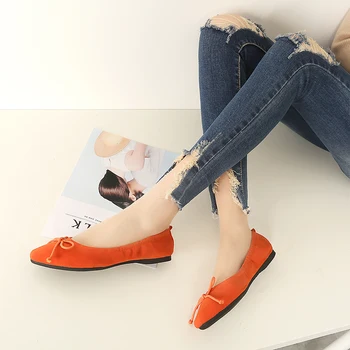 2017 Flat Shoes Women Loafers Moccasins Women Shoes Suede Slip On