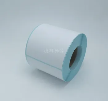 1roll Thermal sticker paper 75x100mm 250sheets waterproof barcode printing paper paper bar code label printing paper