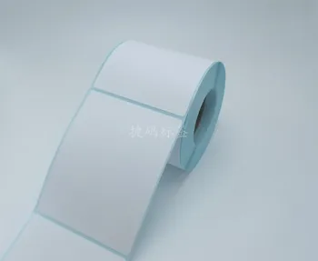 1roll Thermal sticker paper 75x100mm 250sheets waterproof barcode printing paper paper bar code label printing paper