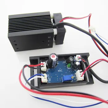 Fat Beam 12V 650nm~660nm 150mW Red laser module With TTL driver board and Fan
