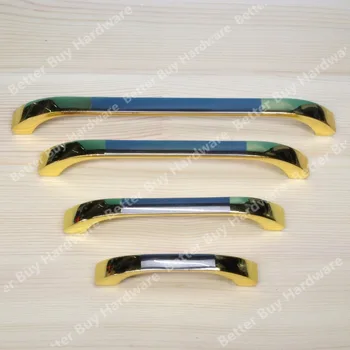 Hole Pitch 64mm/96mm Zinc Alloy handle drawer handle furniture handle cabinet handle glossy side