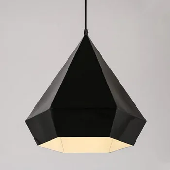 Simple Modern Droplight Geometry LED Pendant Light Creative Hanglamp Fixtures For Bar Cafe Home Lightings Lamparas Colgantes
