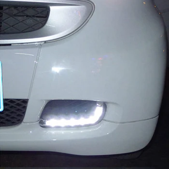 Car DRL For Mercedes-Benz smart fortwo 2012~LED Daytime Running Lights bar daylight super bright auto lamp for car drl 12V