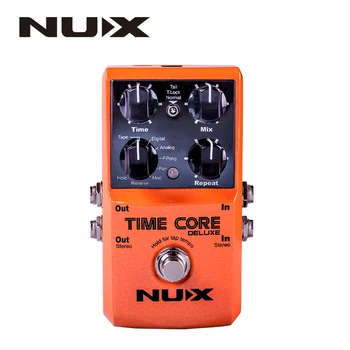 NUX Time Core Deluxe Delay Pedal Guitar Effect Pedal with Looper Tone lock True Bypass Upgrade mode