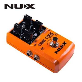 NUX Time Core Deluxe Delay Pedal Guitar Effect Pedal with Looper Tone lock True Bypass Upgrade mode