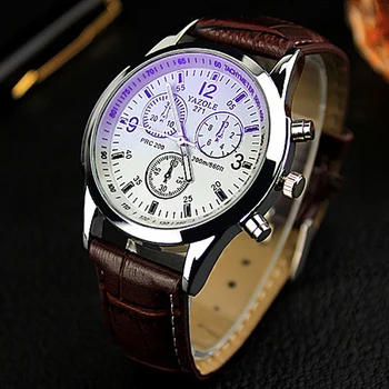 2016 Men Watches YAZOLE Brand Luxury Famous Wristwatch Male Business Clock Wrist Watch Fashion Quartz-watch Reloges Hombre