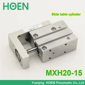 MXH20-15 SMC air cylinder pneumatic component air tools MXH series with 20mm bore 15mm stroke MXH20*15 MXH20x15