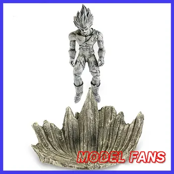 MODEL FANS Dragon Ball Z 23cm Petrifaction Vegeta gk resin figure toy for Collection Handicrafts