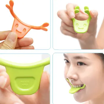 New smile trainer Silicone Smile Brace Face Line Muscles Stretching Lifting Training Mouth smile maker Facial Messager
