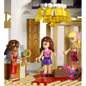 Bela 10547 Friends Heartlake Grand Hotel building Blocks Bricks Toys Girl Game Toys for children House Gift Decool Lepin 41101