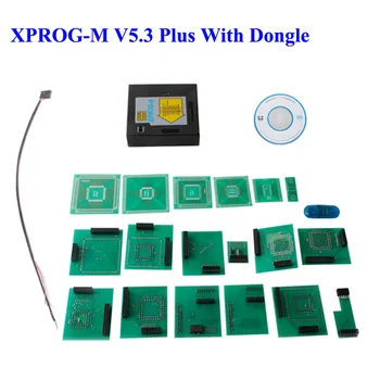New Metal Model XPROG-M Xprog Xprog M Programmer V5.3 ECU Chip Tunning XPROG-M Programmer V5.3 Plus with Dongle LR20