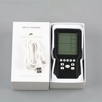 LCD Digital Formaldehyde gas environment humidity tester Gas Analyzers detector 15~90%RH CH02 measurement meter