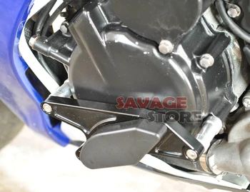 For SUZUKI GSXR 600/750 GSXR600 GSXR750 2006-2012 07 08 09 Motorcycle Engine Case Guard Cover Frame Slider Crash Protector Black