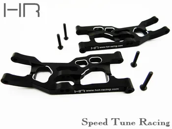 Hot racing Aluminum front suspension control arms for Axial Yeti 90025 90026