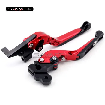 For BMW F650GS/Dakar F650CS Scarver G650GS G650 Sertao Red Motorcycle Adjustable Folding Extendable Brake Clutch Levers