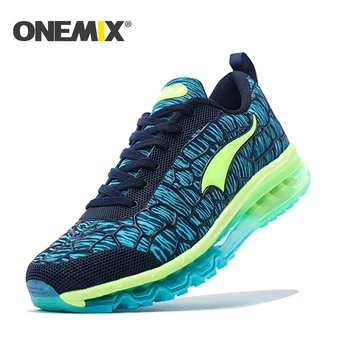 ONEMIX 2017 Mens Sport Sneakers Breathable Men's Running Shoes with Cushion Outdoor Boy Athletic Sneakers