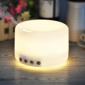 500/1000ml Touch Botton Air Purifier LED Color Change Ultrasonic Aromatherapy Essential Oil Diffuser Air Humidifier Moistener