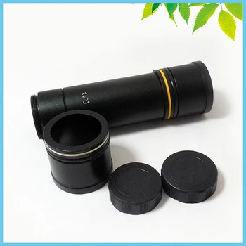 0.4X C Mount Adapter Microscope Reduction Lens CCD Adapter C Mount Microscope Adapter for Industry Microscope Camera Eyepiece