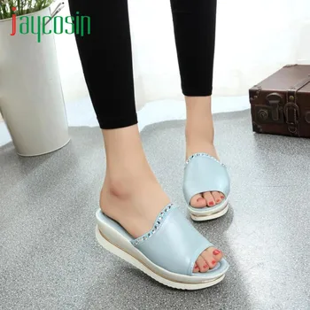 Elegance New Hot Summer Comfort Sandals Slippers Women Platform Sandals Shoes Wedges Shoes 17Mar22