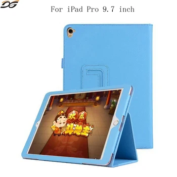Smart Folio Flip Folding Stand Leather Protective Case Holster Cover for Apple iPad Pro 9.7'' inch with Free Screen Protector