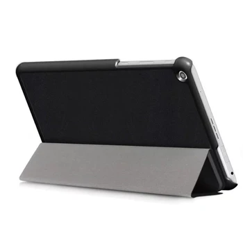 100pcs Ultra Slim Tri-Fold PU Leather Case Stand Cover for LG Gpad G Pad 3 G PAD3 10.1 X760 Tablet
