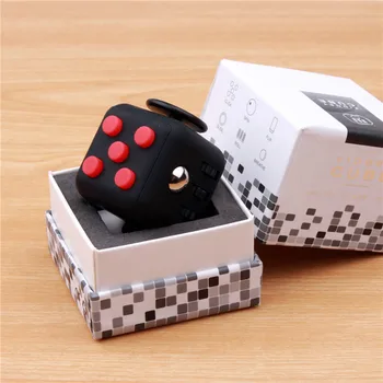 MAGIC FIDGET CUBES TOYS FOR ANTISTRESS DICE RELIEVES ANXIETY STRESS FOCUS ANTI-IRRITABILITY CUBE