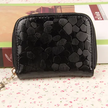 Women Sequins Stone Pattern Coin Purse Short Wallet Card Holders Handbag small wallet coin purse wallet