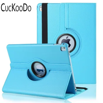 30Pcs For iPad Pro 9.7inch,PU Leather 360 Degree Rotating Stand Folio Tablet Case Cover for Apple iPad Pro 9.7 2016 Released