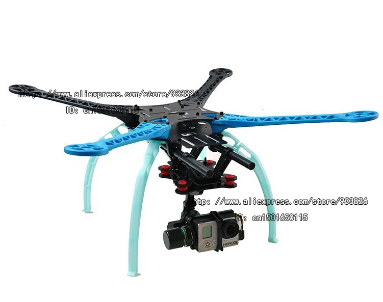 S500 500mm FPV Upgrade F450 Quadcopter Frame w/Landing Gear SKU:11157