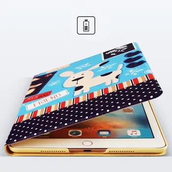 KISSCASE Smart Leather Case For Xiaomi miPad 1 2 9.7 inch Animal Floral Protector Accessories Fundas Capa Coque For Mipad 1 2