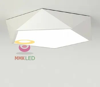 Geometric origami style ceiling lamps creative design energy saving LED ceiling living room lights, bedroom lights AC110-240V