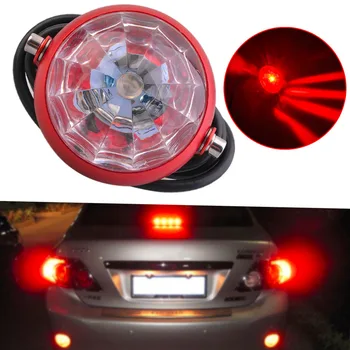 Hot 2017 New 1pc Motorcycle LED Projector Lens High Power Waterproof Super Bright Motorbike Head Lamp Light Hot!