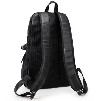 UIYI Men PU Leather 14 Inch Laptop Backpack Travel Bags Rucksack Qaulity Large Capacity Women School Teenagers Backpacks 140029