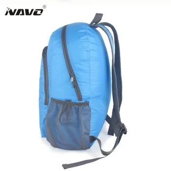 NAVO Water Resistant Back Pack Foldable Backpack Men Women Lightweight Portable Package Bag Sac a dos pliable Zaino BP-ZD20